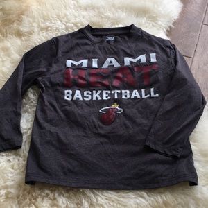 Miami Heat Basketball Long Sleeve Shirt